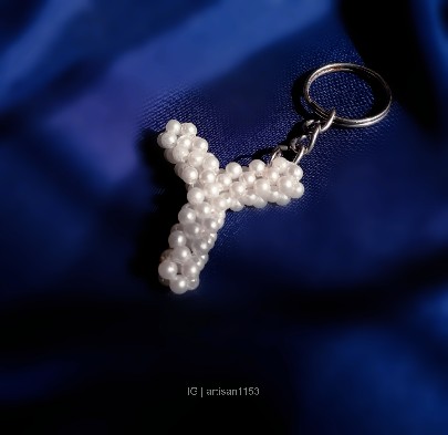 Custom Initial Keychain