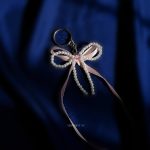Handmade Pearl Bow Keychain