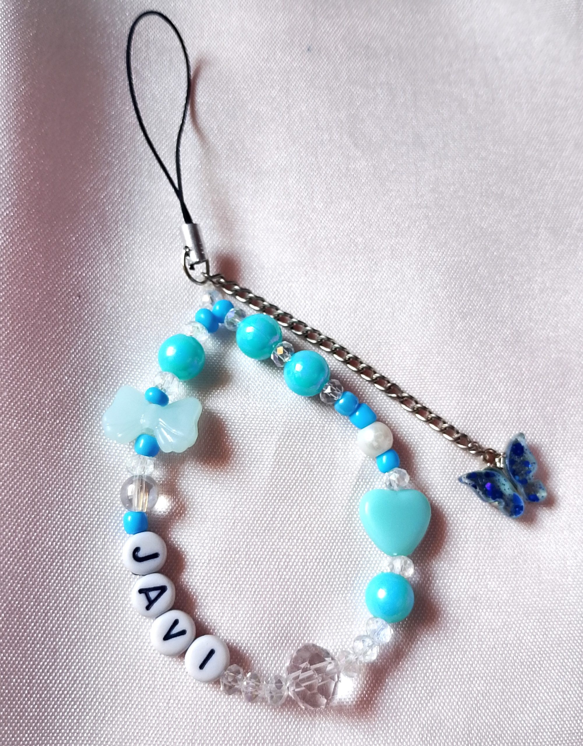 Personlized Name Mobile Charm