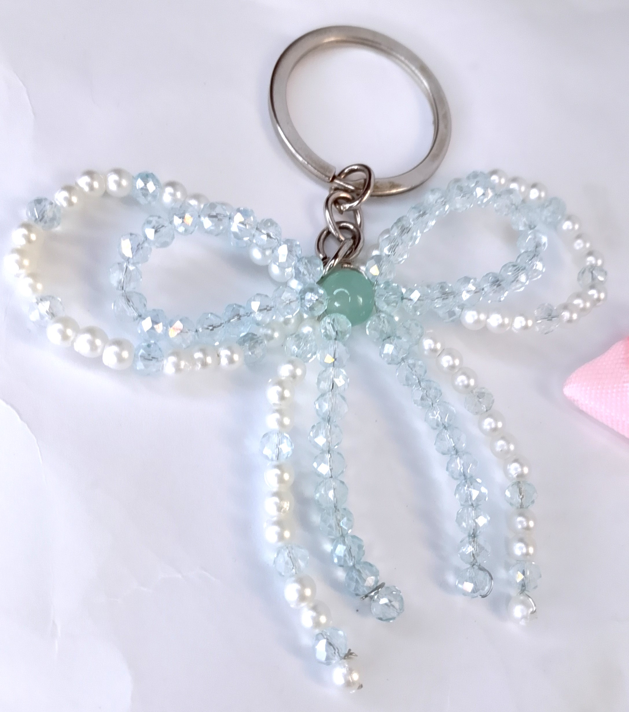 Coquette Beaded Charm