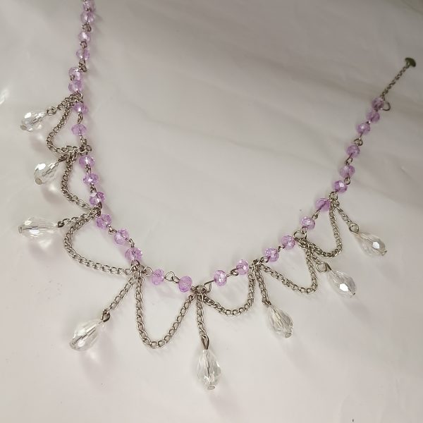 Lilac Crystal Drop