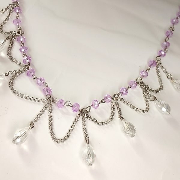 Lilac Crystal Drop