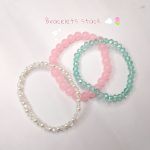 Pastel Beaded Bracelet Stack