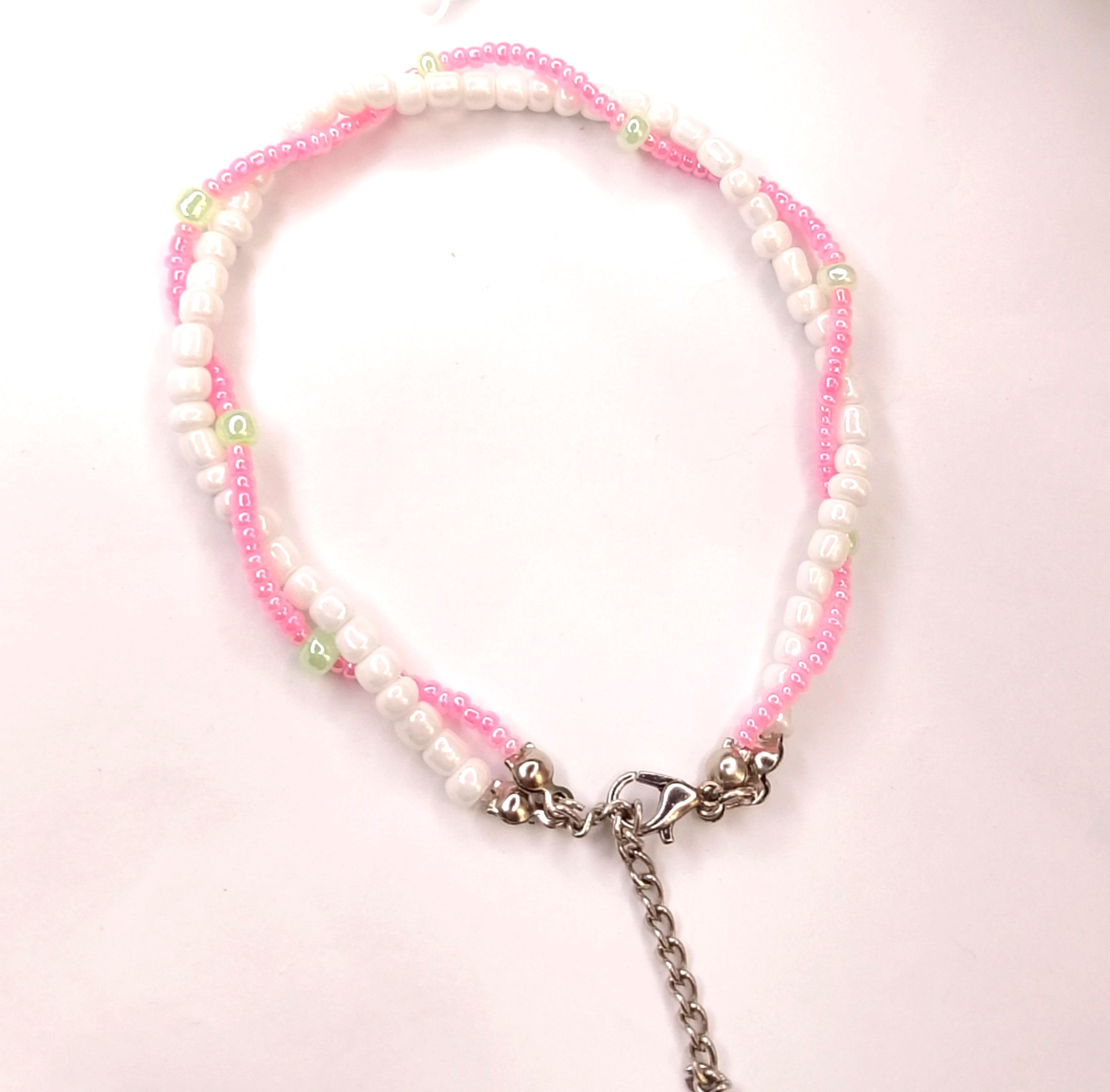 Pastel Seed Bead Bracelet
