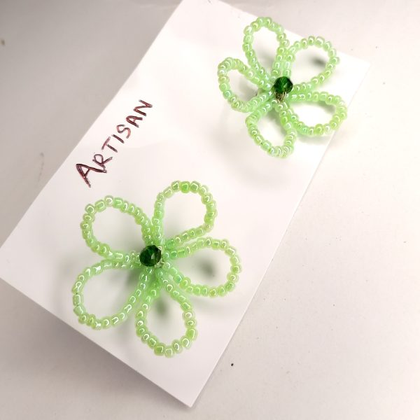 Artisan Flower Earrings