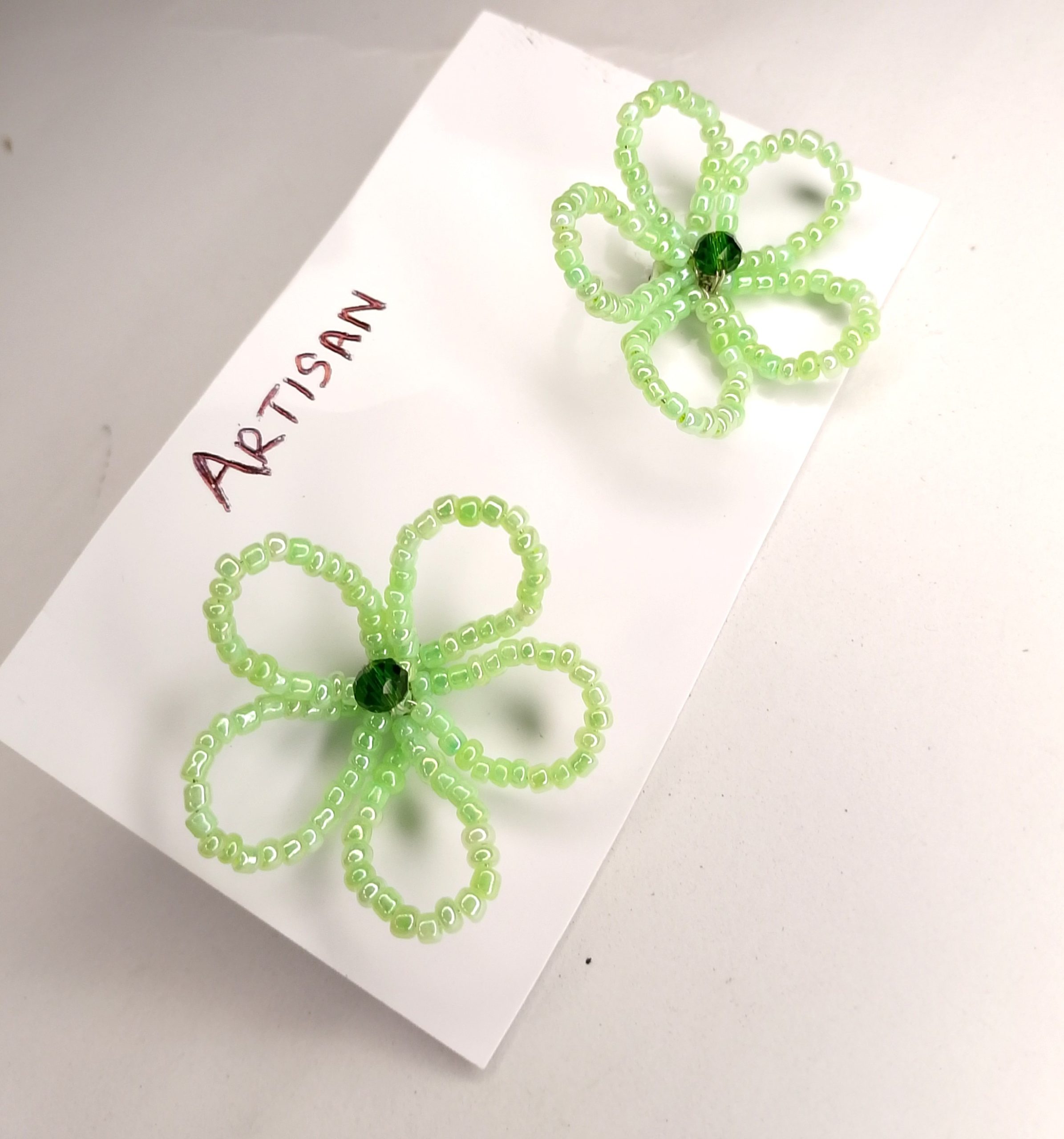Artisan Flower Earrings