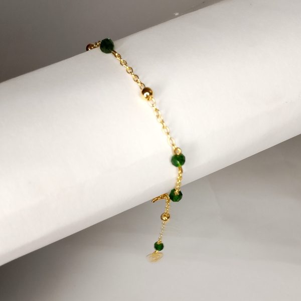 Azadi Minimal Bead Chain Bracelet