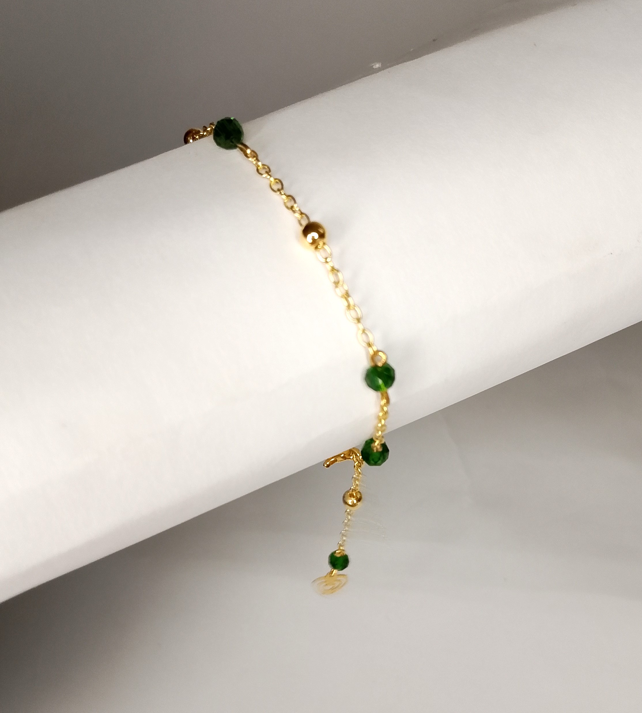 Azadi Minimal Bead Chain Bracelet