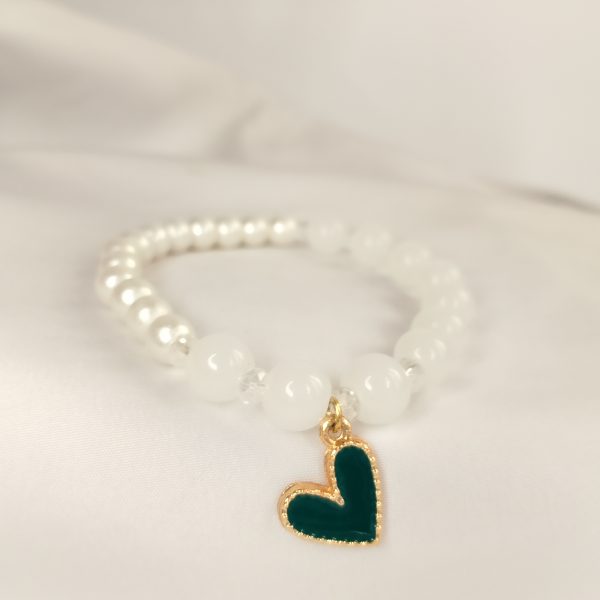 Azadi Heart Charm Bracelet